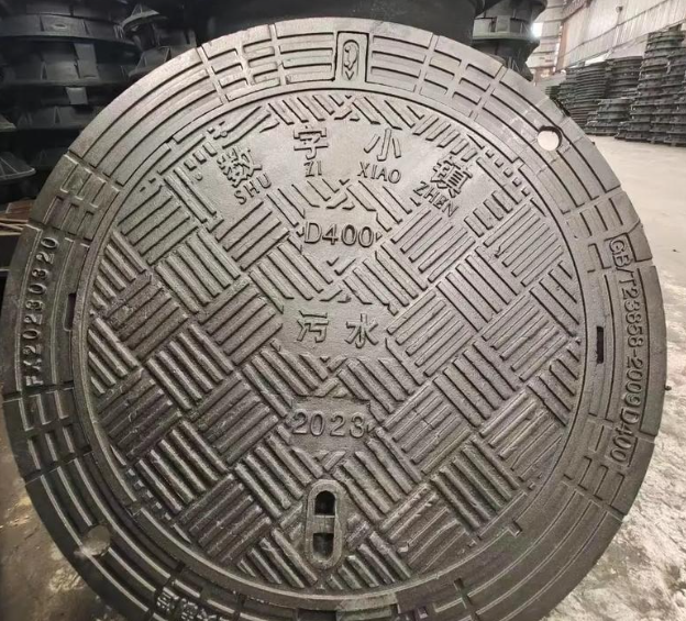 锡山球墨铸铁防沉降井盖展示